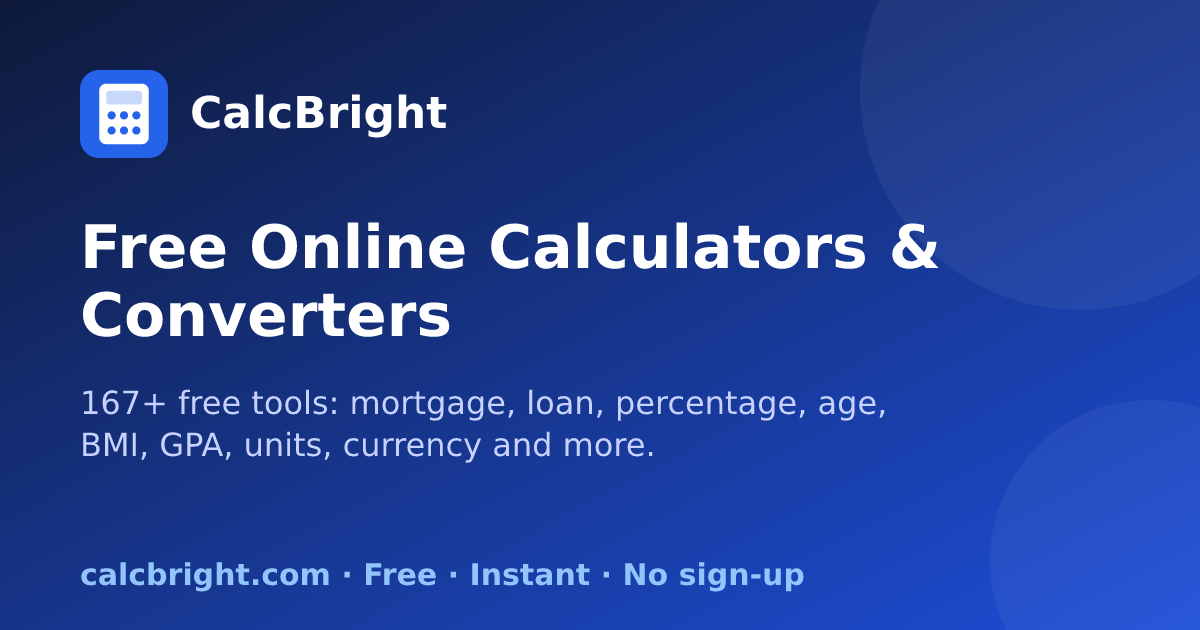 CalcBright preview